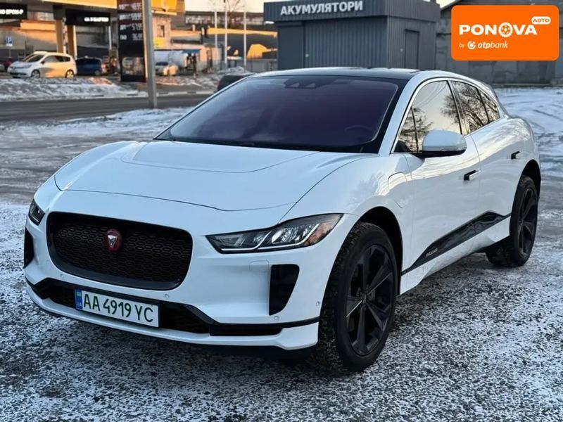 Jaguar I-Pace, 2019 р., Електро, 45 тис. км, Позашляховик / Кросовер, Білий, Дніпро (Дніпропетровськ) AT-10409191 фото