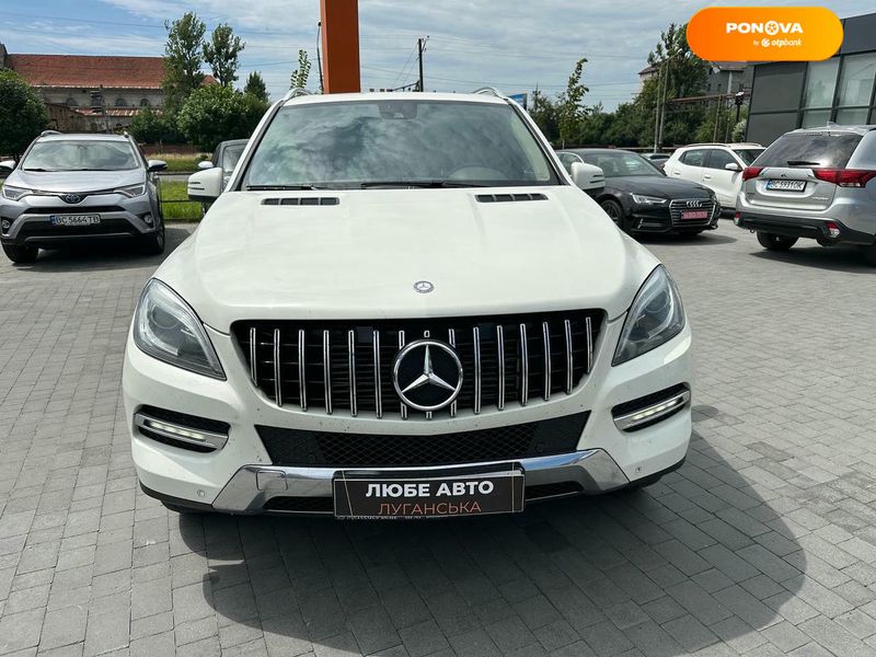 Mercedes-Benz M-Class, 2012, Дизель, 3 л., 283 тис. км, Позашляховик / Кросовер, Білий, Львів 102770 фото