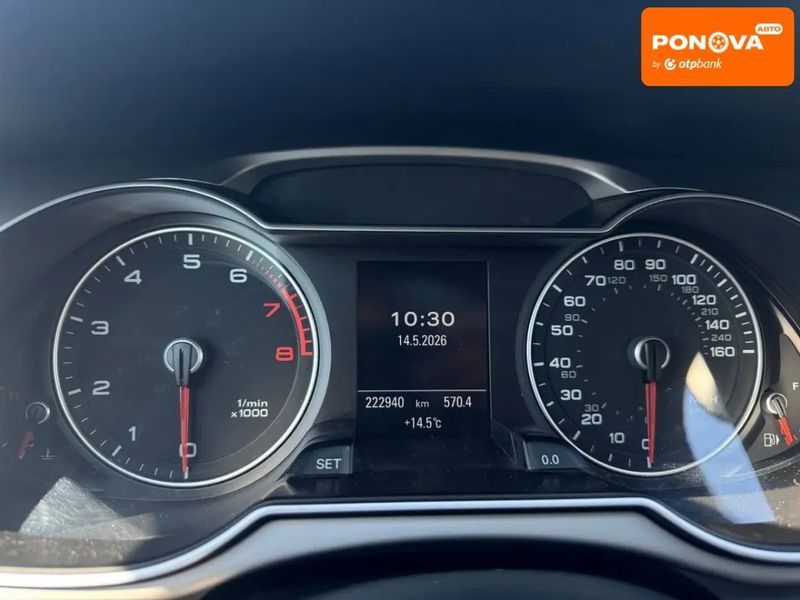 Audi A4, 2014 р., Бензин, 221 тис. км, Седан, Чорний, Рівне AT-10417692 фото