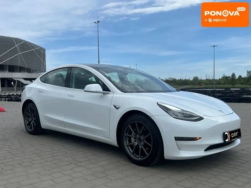 Tesla Model 3, 2020 р., Електро, 41 тис. км, Ліфтбек, Білий, Львів AT-10417335 фото