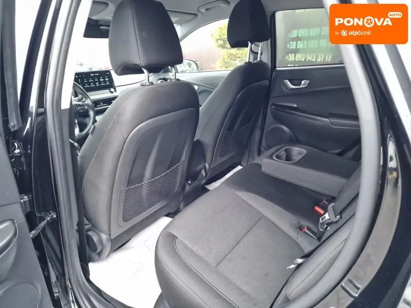 Hyundai Kona Electric, 2022 р., Електро, 39 тис. км, Позашляховик / Кросовер, Чорний, Вінниця AT-10407642 фото