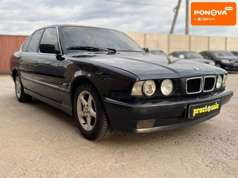 BMW 5 Series, 1995 р., Дизель, 302 тис. км, Седан, Синій, Дніпро (Дніпропетровськ) AT-10417594 фото