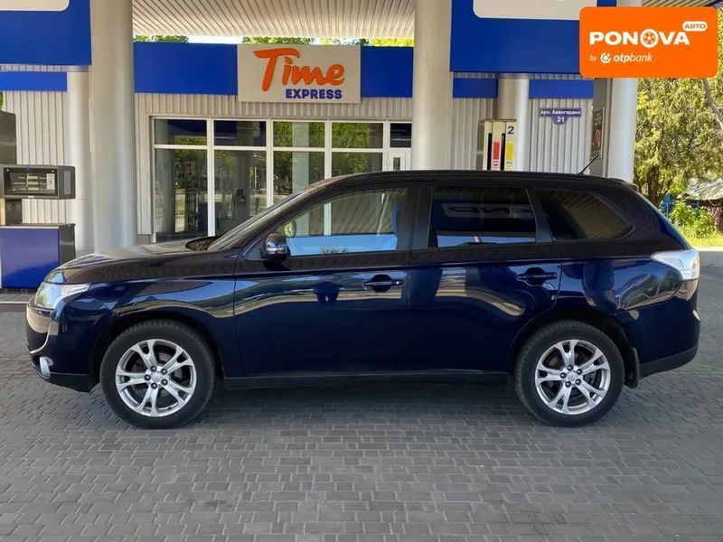 Mitsubishi Outlander, 2013 р., Бензин, 154 тис. км, Позашляховик / Кросовер, Синій, Миколаїв AT-10403309 фото