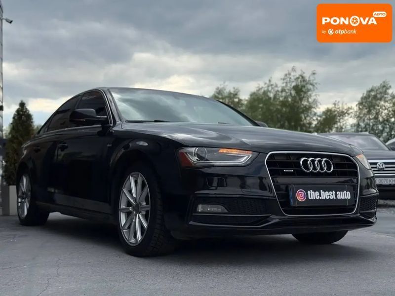 Audi A4, 2014 р., Бензин, 221 тис. км, Седан, Чорний, Рівне AT-10417692 фото