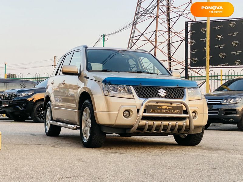 Suzuki Grand Vitara, 2008, Газ пропан-бутан / Бензин, 2 л., 216 тис. км, Позашляховик / Кросовер, Бежевий, Харків 109835 фото