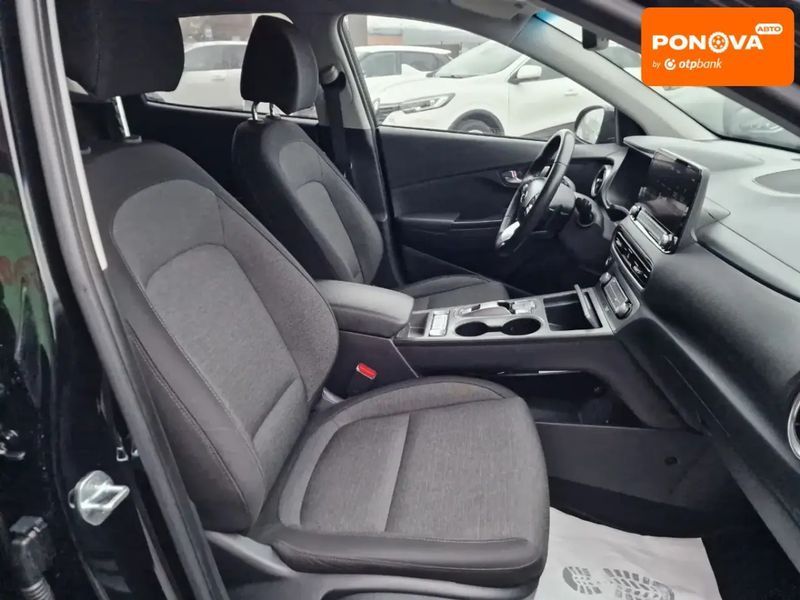 Hyundai Kona Electric, 2022 р., Електро, 39 тис. км, Позашляховик / Кросовер, Чорний, Вінниця AT-10407642 фото