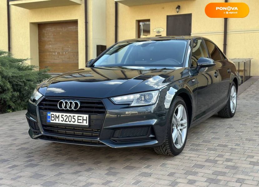 Audi A4, 2019, Бензин, 1.98 л., 89 тис. км, Седан, Сірий, Київ Cars-Pr-69001 фото