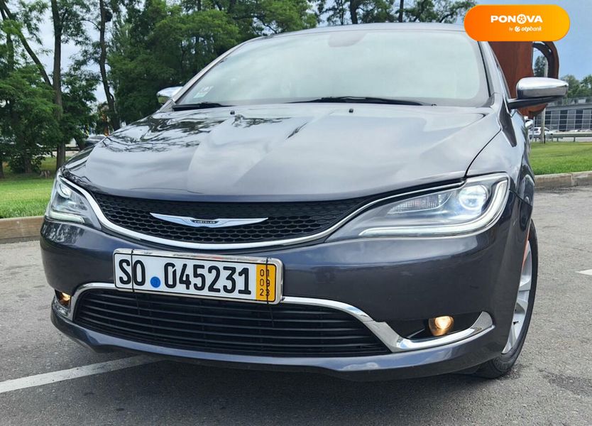 Chrysler 200, 2015, Бензин, 2.4 л., 151 тис. км, Седан, Сірий, Київ Cars-Pr-64225 фото