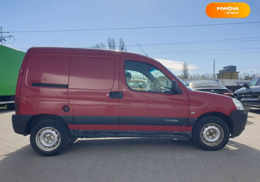 Citroen Berlingo, 2003, Дизель, 1.9 л., 196 тис. км, Вантажний фургон, Червоний, Київ 40560 фото