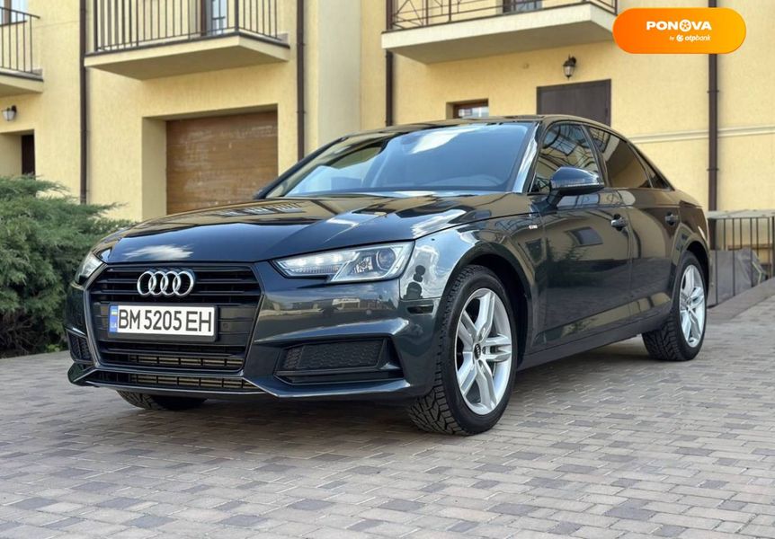 Audi A4, 2019, Бензин, 1.98 л., 89 тис. км, Седан, Сірий, Київ Cars-Pr-69001 фото