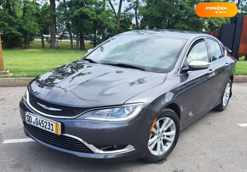 Chrysler 200, 2015, Бензин, 2.4 л., 151 тыс. км, Седан, Серый, Киев Cars-Pr-64225 фото