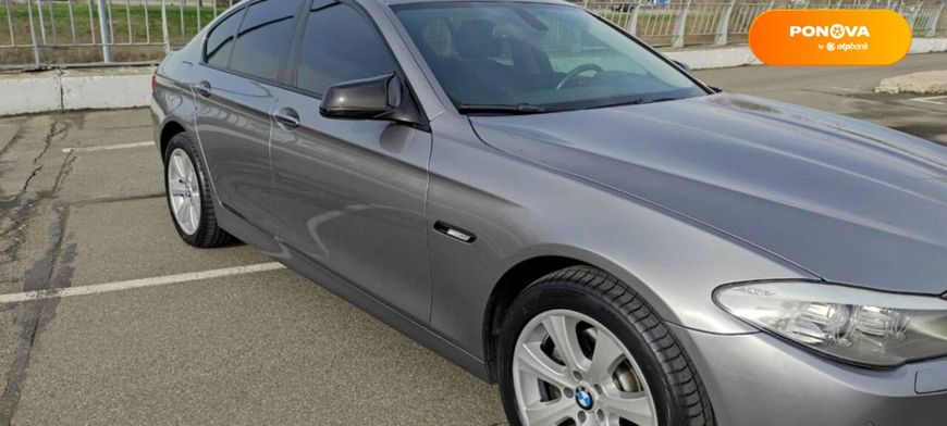 BMW 5 Series, 2011, Бензин, 2 л., 223 тис. км, Седан, Сірий, Київ Cars-Pr-68812 фото