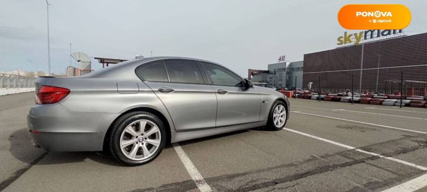 BMW 5 Series, 2011, Бензин, 2 л., 223 тис. км, Седан, Сірий, Київ Cars-Pr-68812 фото