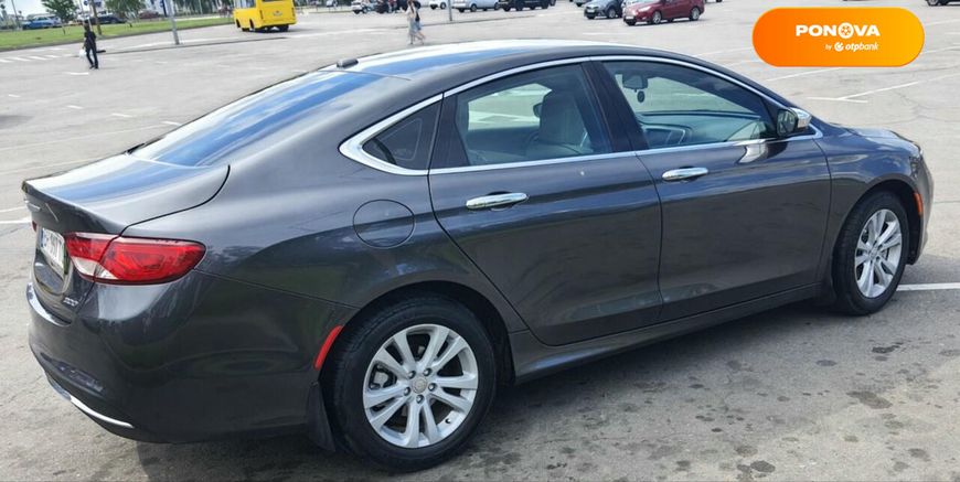 Chrysler 200, 2015, Бензин, 2.4 л., 151 тис. км, Седан, Сірий, Київ Cars-Pr-64225 фото