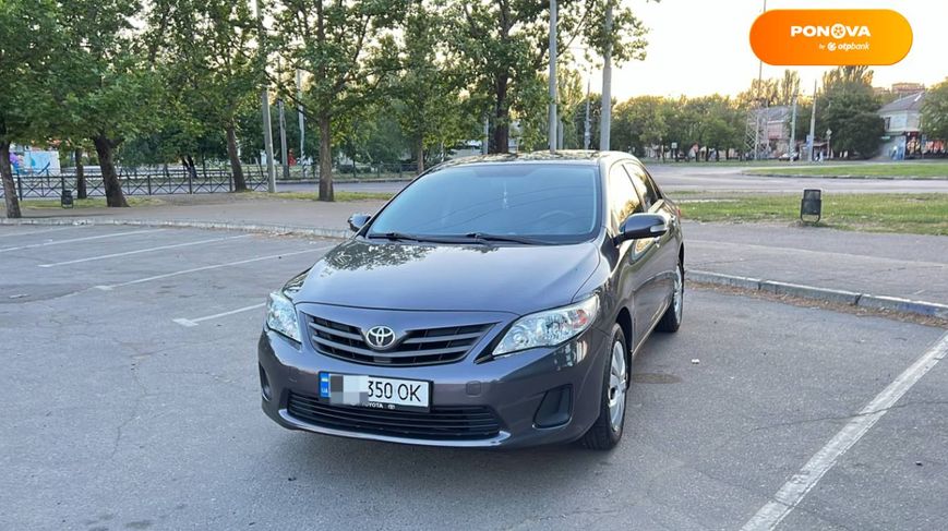 Toyota Corolla, 2011, Газ пропан-бутан / Бензин, 1.33 л., 173 тыс. км, Седан, Серый, Николаев Cars-Pr-68173 фото