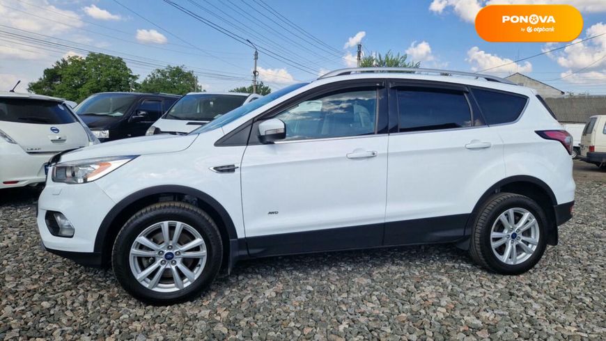 Ford Kuga, 2016, Дизель, 2 л., 157 тис. км, Позашляховик / Кросовер, Білий, Сміла 107425 фото