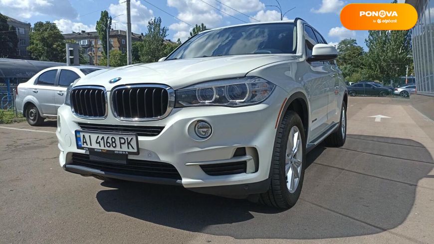 BMW X5, 2014, Бензин, 2.98 л., 176 тис. км, Позашляховик / Кросовер, Білий, Київ 111057 фото