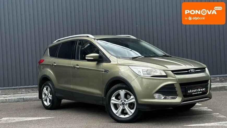 Ford Kuga, 2013 р., Дизель, 186 тис. км, Позашляховик / Кросовер, Зелений, Миколаїв AT-10417765 фото