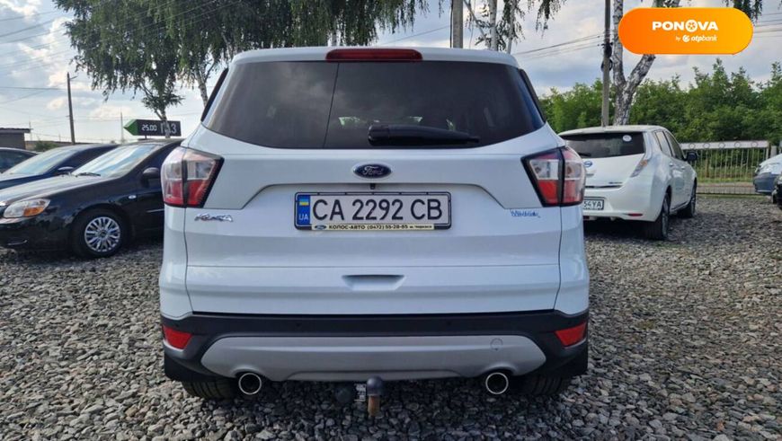 Ford Kuga, 2016, Дизель, 2 л., 157 тис. км, Позашляховик / Кросовер, Білий, Сміла 107425 фото