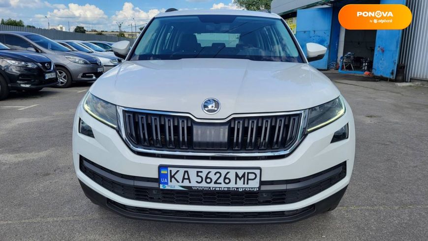 Skoda Kodiaq, 2020, Бензин, 1.98 л., 167 тис. км, Позашляховик / Кросовер, Білий, Київ 108012 фото