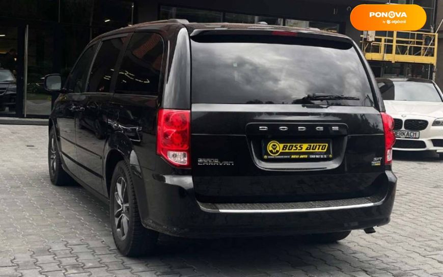 Dodge Grand Caravan, 2017, Бензин, 3.6 л., 140 тис. км, Мінівен, Чорний, Чернівці 13354 фото