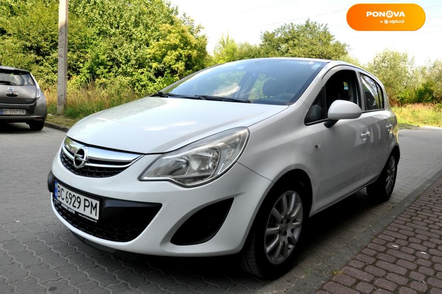 Opel Corsa, 2012, Газ пропан-бутан / Бензин, 1.23 л., 260 тис. км, Хетчбек, Білий, Львів 106944 фото