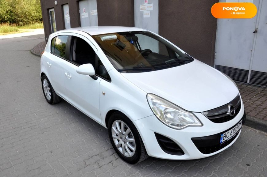 Opel Corsa, 2012, Газ пропан-бутан / Бензин, 1.23 л., 260 тис. км, Хетчбек, Білий, Львів 106944 фото