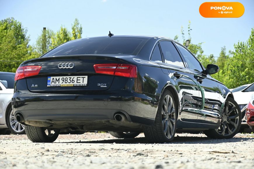 Audi A6, 2013, Бензин, 3 л., 234 тис. км, Седан, Чорний, Бердичів 111160 фото