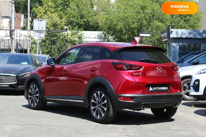 Mazda CX-3, 2019, Бензин, 2 л., 28 тис. км, Позашляховик / Кросовер, Червоний, Київ 109892 фото