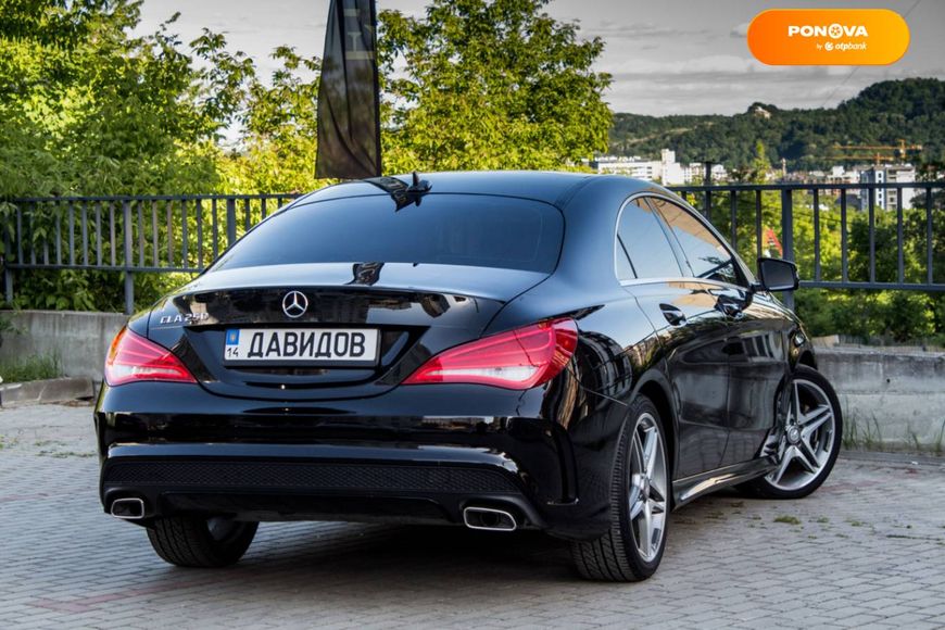 Mercedes-Benz CLA-Class, 2013, Бензин, 1.99 л., 78 тис. км, Седан, Чорний, Львів 48444 фото