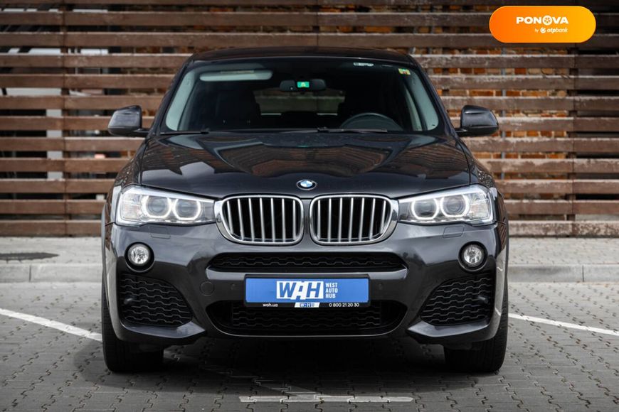 BMW X4, 2015, Бензин, 2 л., 124 тыс. км, Внедорожник / Кроссовер, Чорный, Луцк 100073 фото