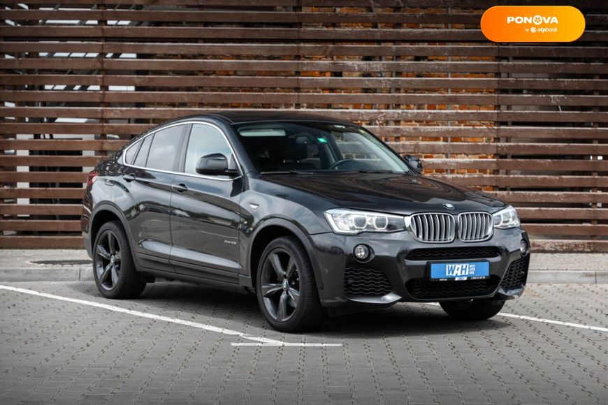 BMW X4, 2015, Бензин, 2 л., 124 тыс. км, Внедорожник / Кроссовер, Чорный, Луцк 100073 фото