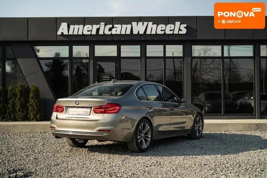 BMW 3 Series, 2017 г., Дизель, 122 тыс. км, Седан, Бежевый, Черновцы AT-10406470 фото