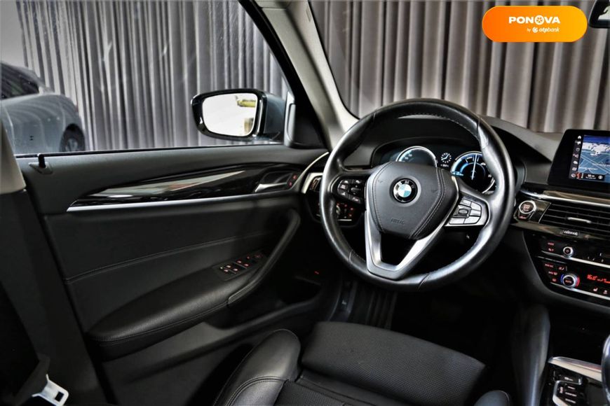 BMW 5 Series, 2017, Дизель, 2 л., 177 тис. км, Седан, Сірий, Київ 42449 фото