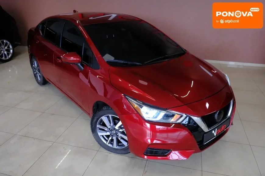 Nissan Versa, 2020 г., Бензин, 35 тыс. км, Седан, Красный, Одесса AT-10429788 фото