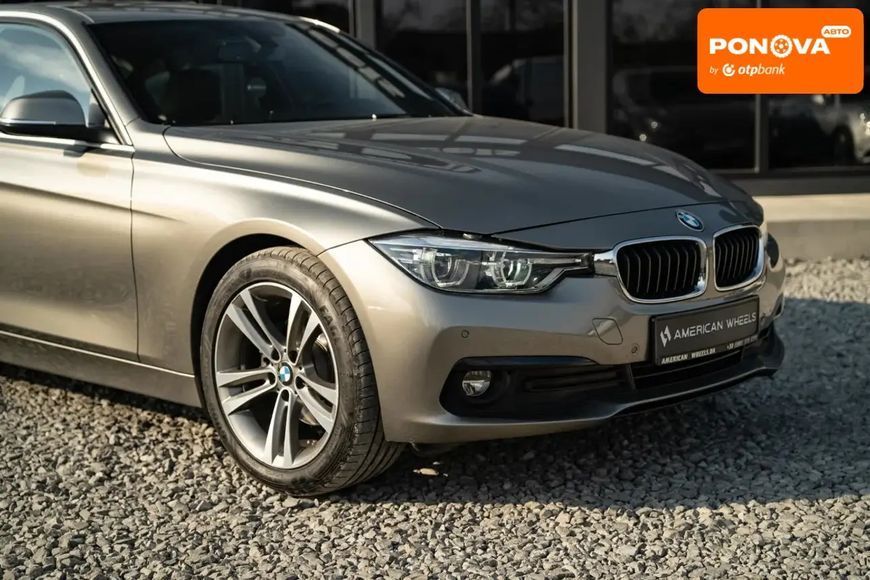 BMW 3 Series, 2017 г., Дизель, 122 тыс. км, Седан, Бежевый, Черновцы AT-10406470 фото