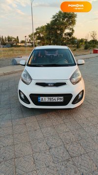 Kia Morning, 2012, 1 л., 130 тис. км, Хетчбек, Білий, Баштанка Cars-Pr-187361 фото