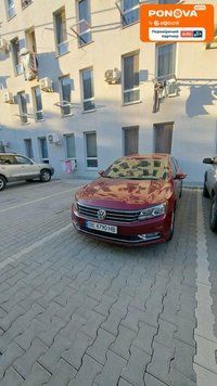 Volkswagen Passat, 2017, Бензин, 1.8 л., 232 тис. км, Седан, Червоний, Одеса Cars-Pr-302386 фото