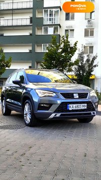 SEAT Ateca, 2018, Бензин, 1.98 л., 104 тис. км, Позашляховик / Кросовер, Сірий, Київ Cars-Pr-154902 фото