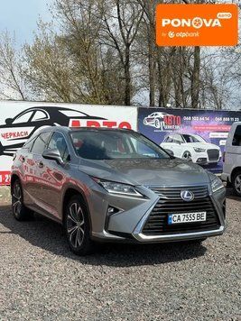 Lexus RX, 2017 р., Гібрид (HEV), 198 тис. км, Позашляховик / Кросовер, Сірий, Черкаси AT-10414398 фото
