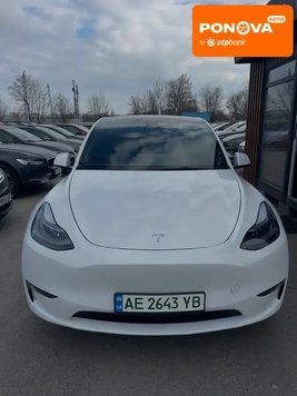 Tesla Model Y, 2023 р., Електро, 55 тис. км, Позашляховик / Кросовер, Білий, Дніпро (Дніпропетровськ) AT-10413236 фото