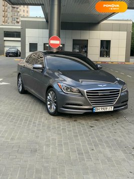 Hyundai Genesis, 2015, Бензин, 3.8 л., 175 тис. км, Седан, Сірий, Одеса Cars-Pr-210466 фото