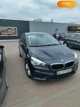 BMW 2 Series Active Tourer, 2015, Дизель, 2 л., 338 тис. км, Мікровен, Синій, Нововолинськ Cars-Pr-146004 фото