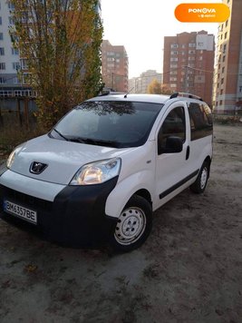 Peugeot Bipper, 2011, Дизель, 1.4 л., 199 тис. км, Мінівен, Білий, Суми Cars-Pr-82498 фото