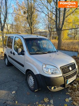 Fiat Doblo, 2012, Газ пропан-бутан / Бензин, 1.4 л., 195 тис. км, Мінівен, Сірий, Вінниця Cars-Pr-274677 фото