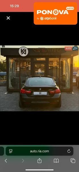 BMW 4 Series Gran Coupe, 2015 г., Бензин, 105 тыс. км, Седан, Чорный, Харьков AT-10428596 фото