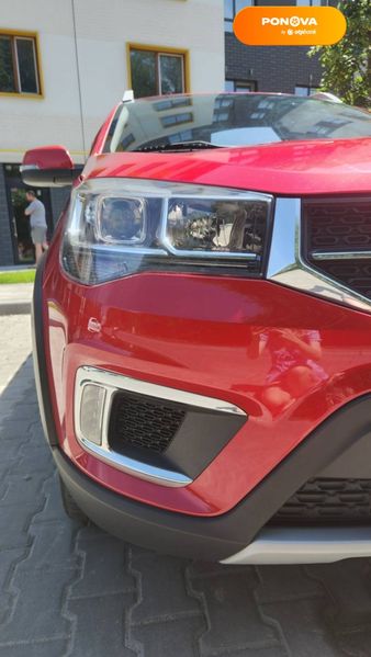 Chery Tiggo 2, 2019, Газ пропан-бутан / Бензин, 1.5 л., 55 тис. км, Позашляховик / Кросовер, Червоний, Київ Cars-Pr-56135 фото