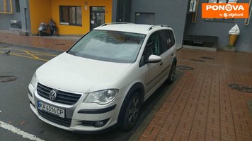 Volkswagen Cross Touran, 2010, Газ пропан-бутан / Бензин, 1.39 л., 181 тис. км, Мінівен, Білий, Вишневе Cars-Pr-84854 фото