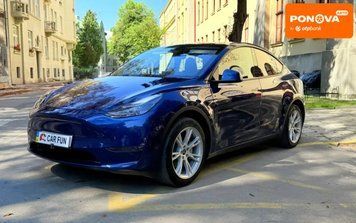 Tesla Model Y, 2023 г., Електро, 56 тыс. км, Внедорожник / Кроссовер, Синий, Львов AT-10425577 фото