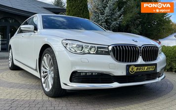 BMW 7 Series, 2015, Бензин, 3 л., 103 тис. км, Седан, Білий, Львів 278841 фото